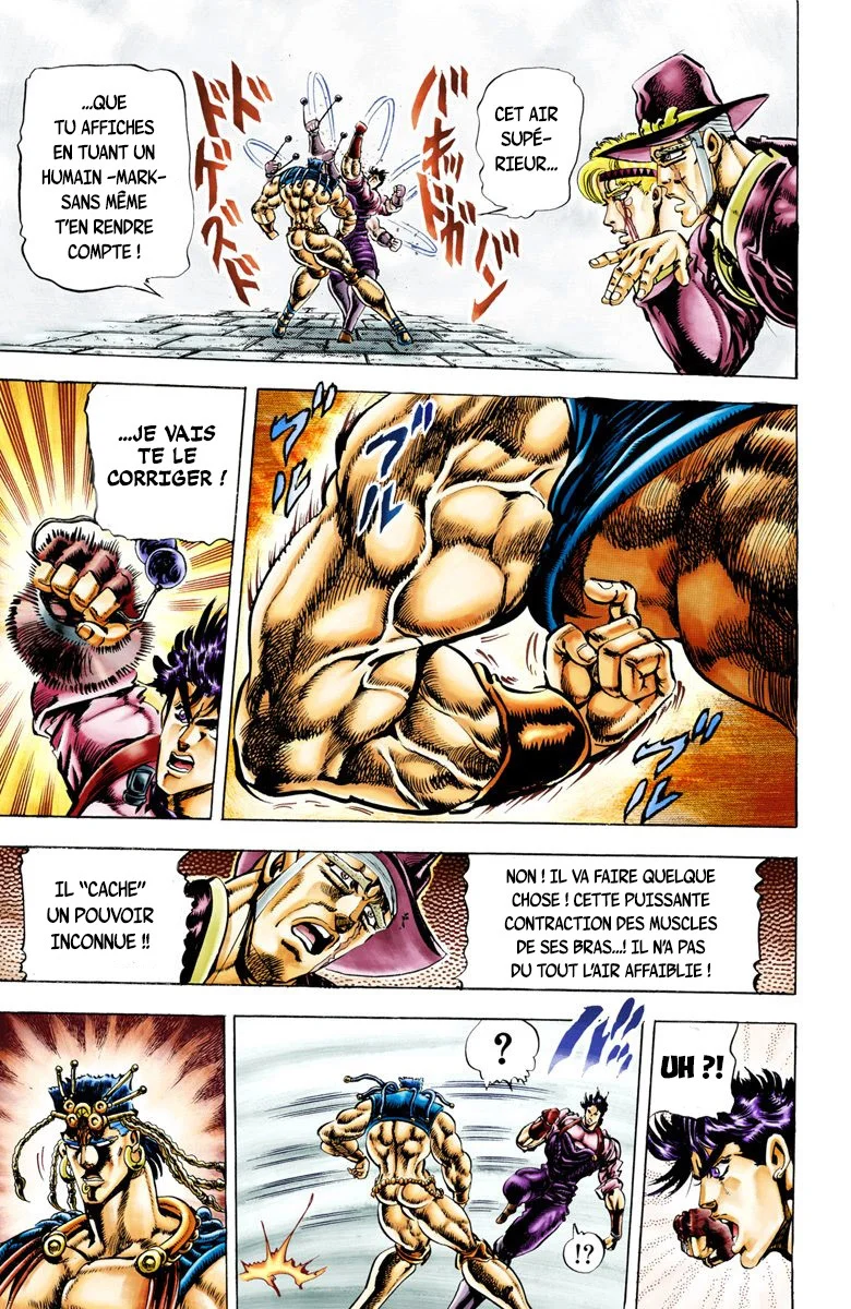Read JoJo's Bizarre Adventure Part 2 Battle Tendency Official Colored FR Manga Online