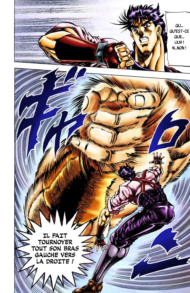 Read JoJo's Bizarre Adventure Part 2 Battle Tendency Official Colored FR Manga Online