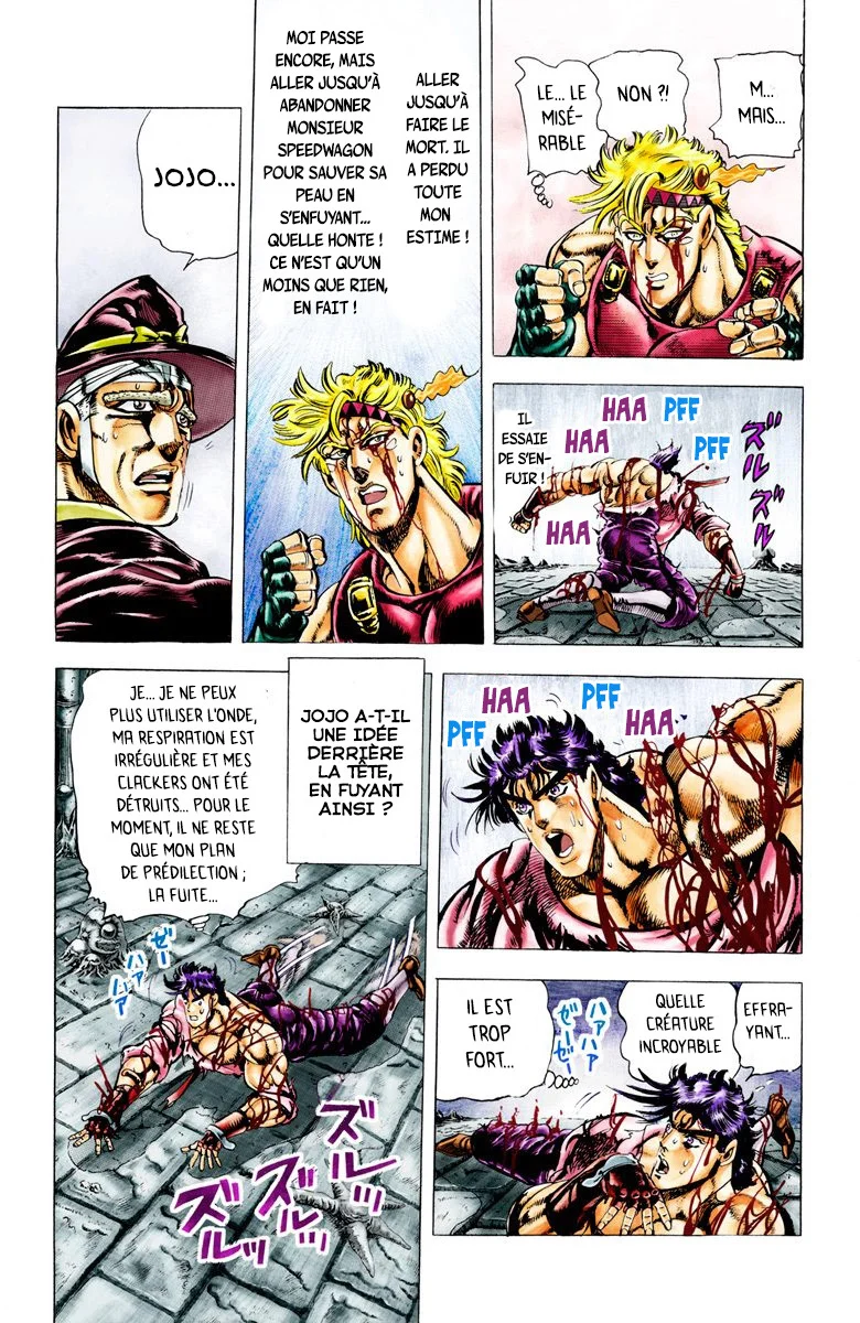 Read JoJo's Bizarre Adventure Part 2 Battle Tendency Official Colored FR Manga Online