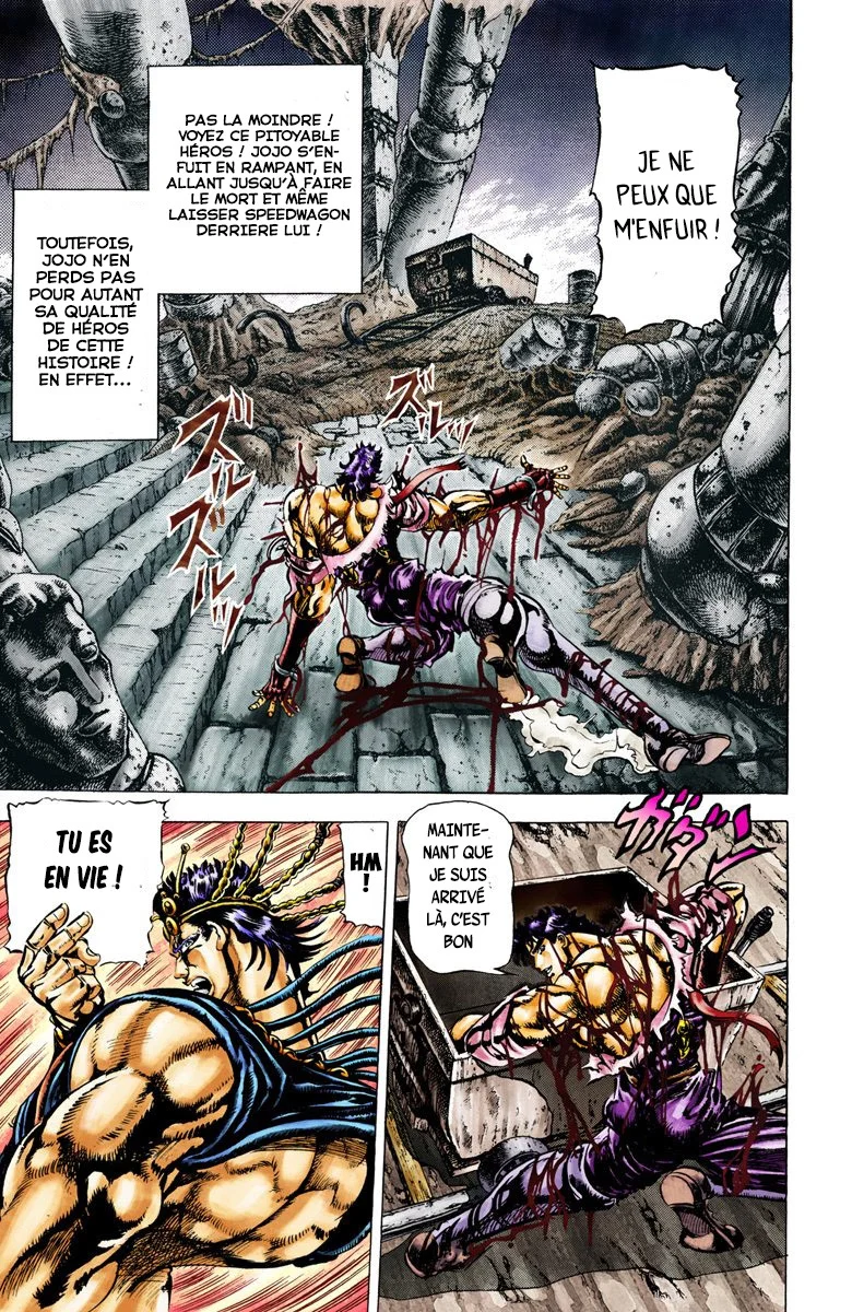 Read JoJo's Bizarre Adventure Part 2 Battle Tendency Official Colored FR Manga Online