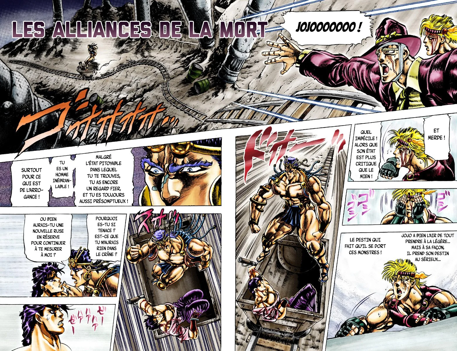 Read JoJo's Bizarre Adventure Part 2 Battle Tendency Official Colored FR Manga Online