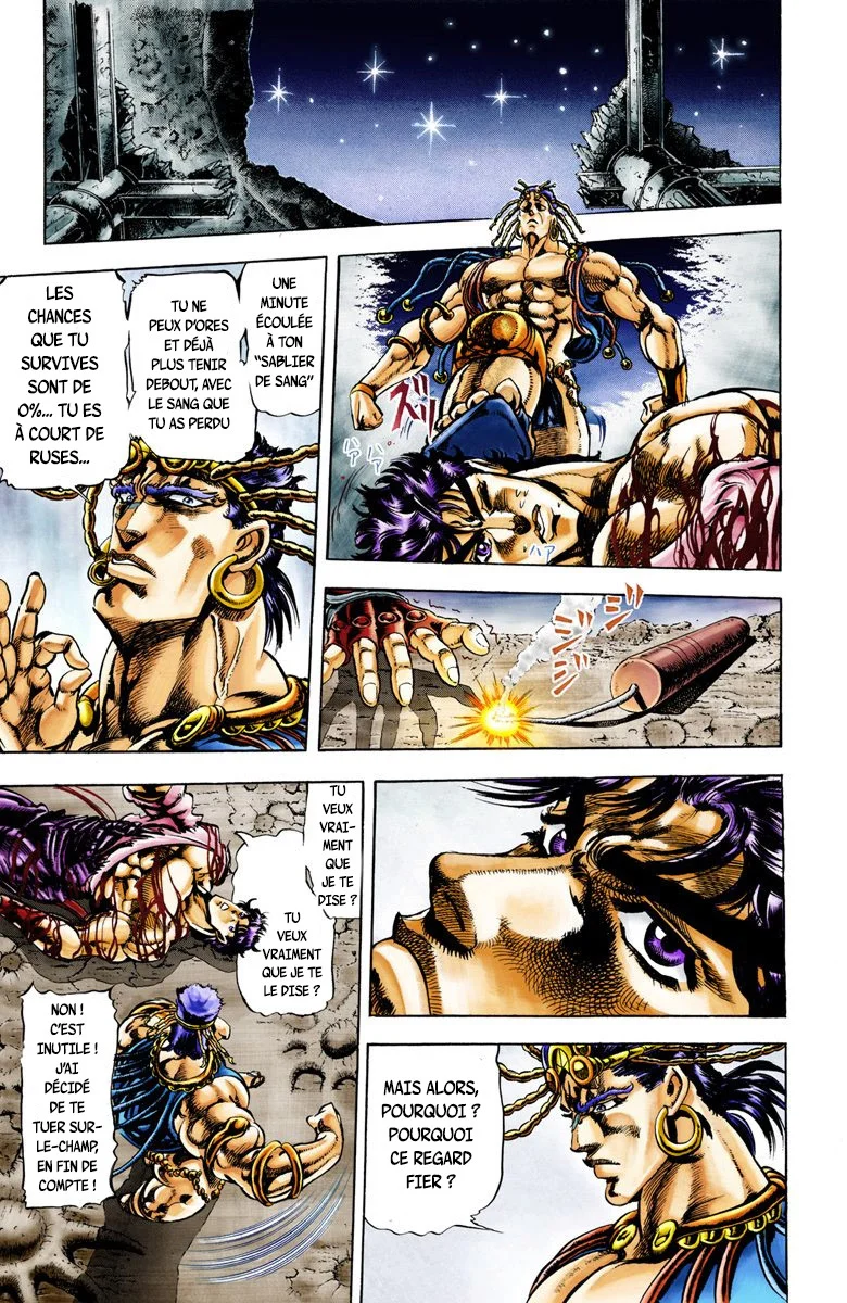 Read JoJo's Bizarre Adventure Part 2 Battle Tendency Official Colored FR Manga Online