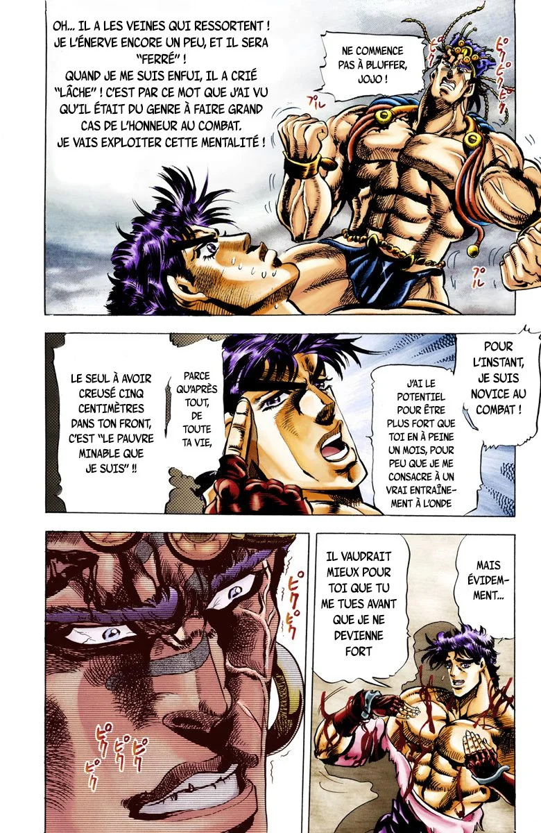 Read JoJo's Bizarre Adventure Part 2 Battle Tendency Official Colored FR Manga Online