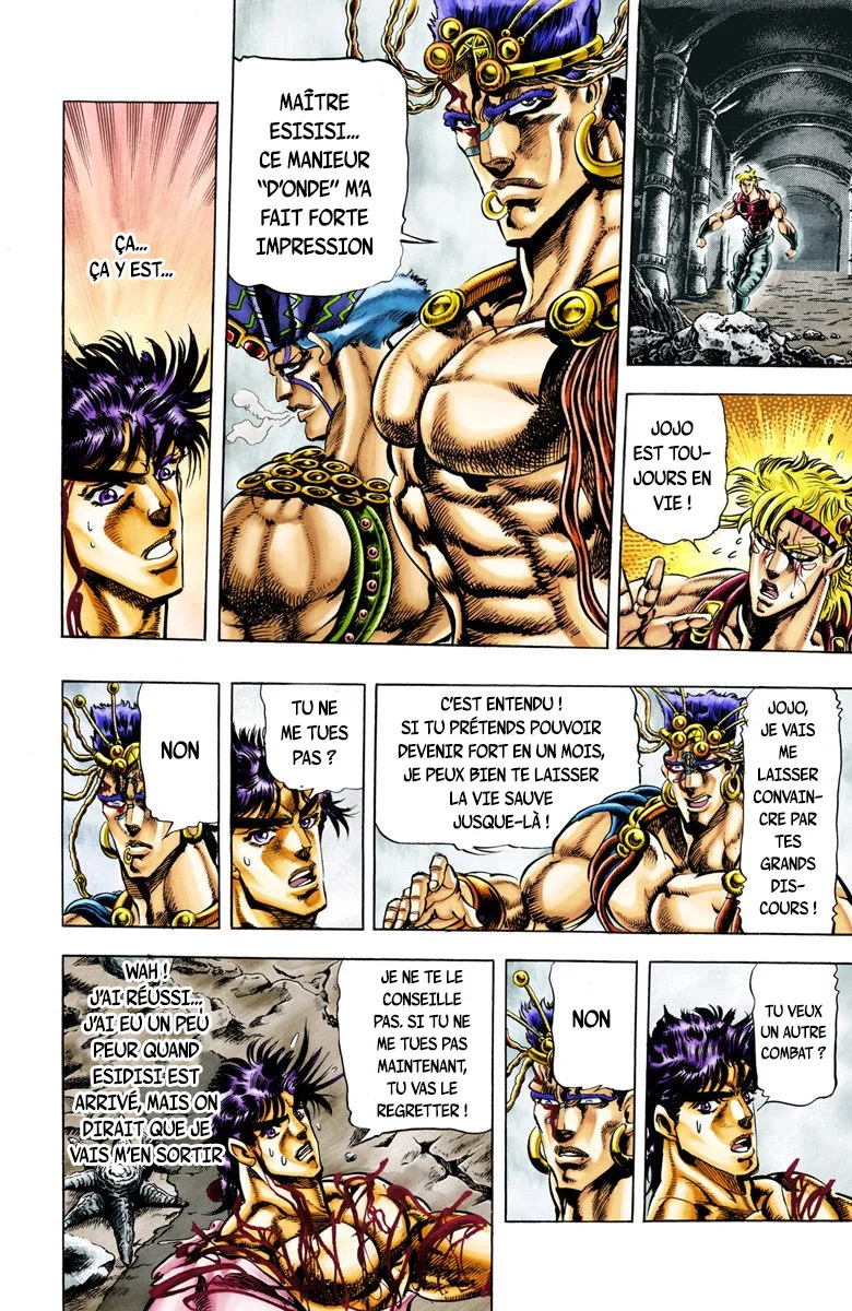 Read JoJo's Bizarre Adventure Part 2 Battle Tendency Official Colored FR Manga Online