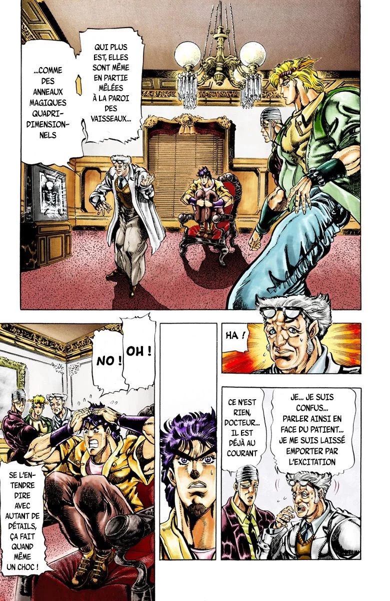 Read JoJo's Bizarre Adventure Part 2 Battle Tendency Official Colored FR Manga Online