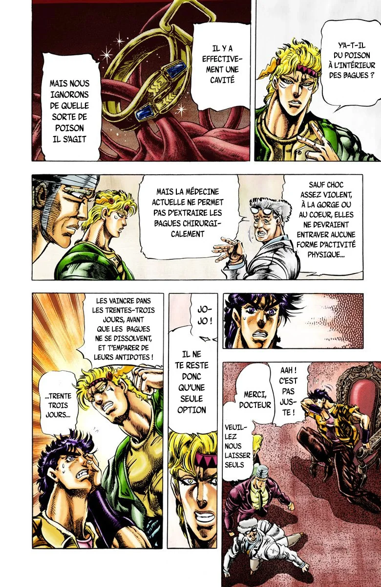 Read JoJo's Bizarre Adventure Part 2 Battle Tendency Official Colored FR Manga Online
