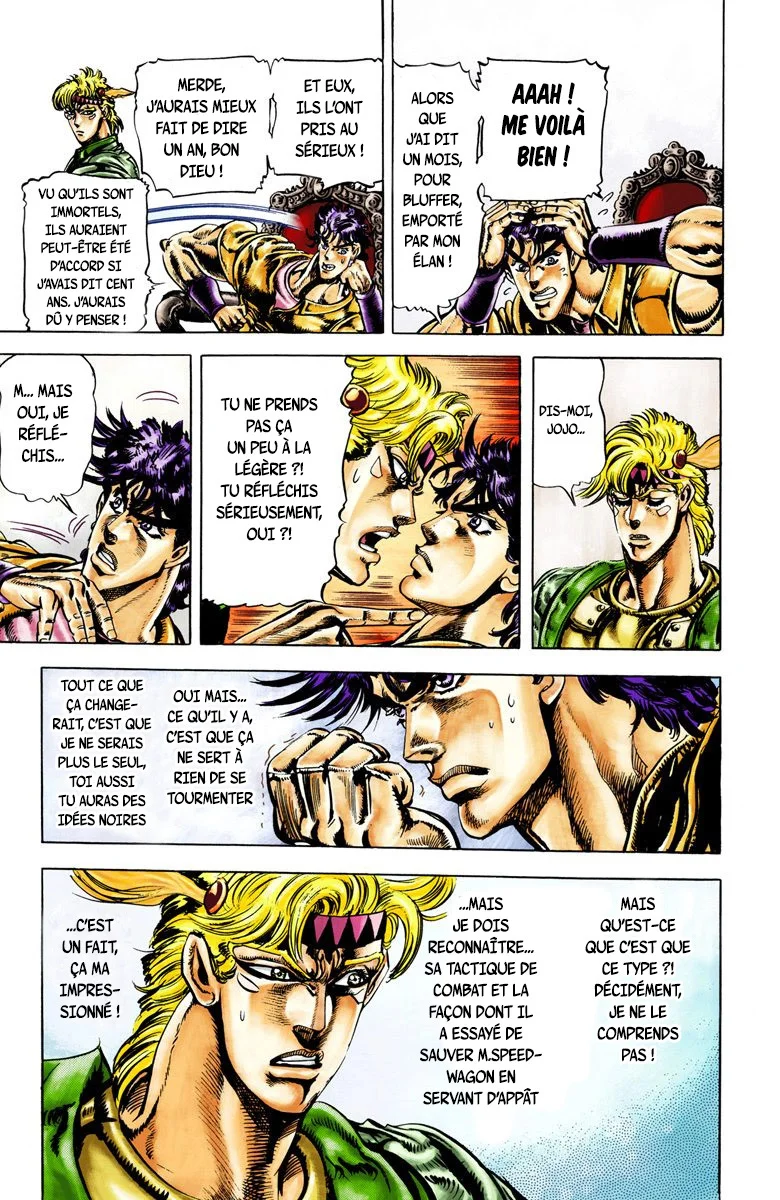 Read JoJo's Bizarre Adventure Part 2 Battle Tendency Official Colored FR Manga Online