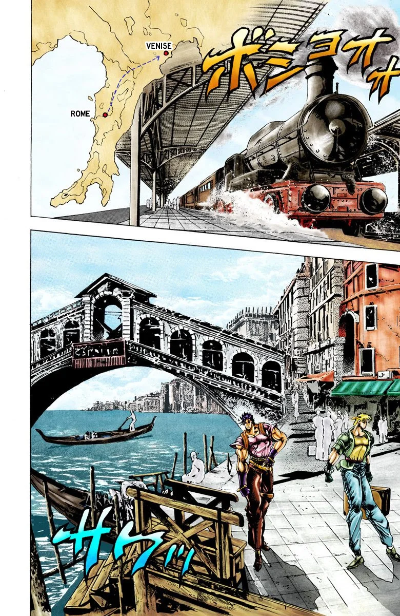 Read JoJo's Bizarre Adventure Part 2 Battle Tendency Official Colored FR Manga Online