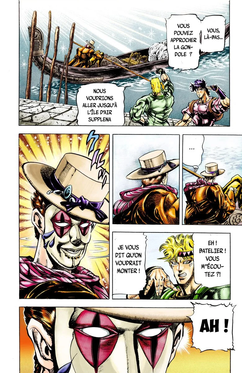 Read JoJo's Bizarre Adventure Part 2 Battle Tendency Official Colored FR Manga Online