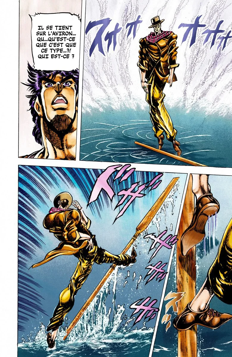 Read JoJo's Bizarre Adventure Part 2 Battle Tendency Official Colored FR Manga Online