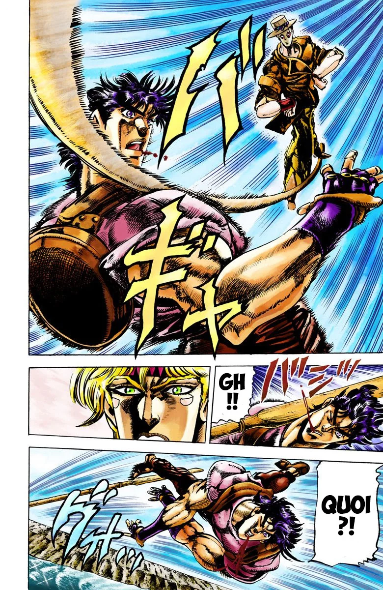 Read JoJo's Bizarre Adventure Part 2 Battle Tendency Official Colored FR Manga Online