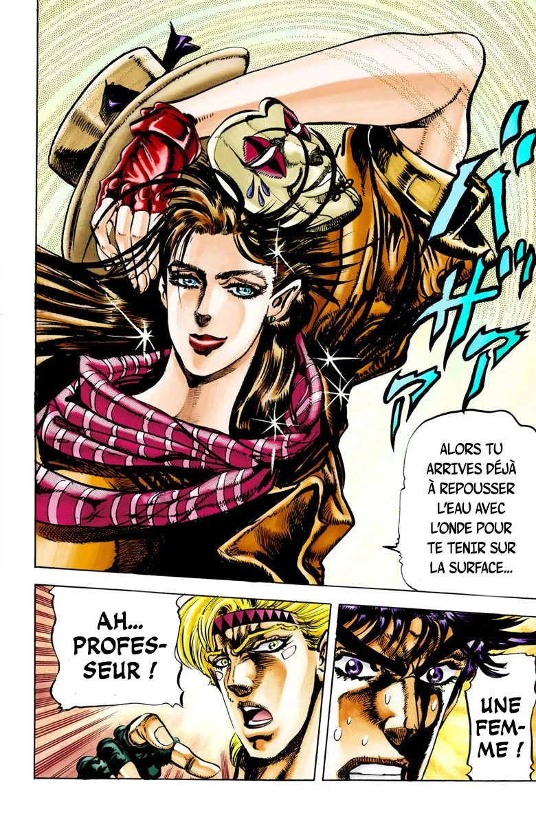 Read JoJo's Bizarre Adventure Part 2 Battle Tendency Official Colored FR Manga Online