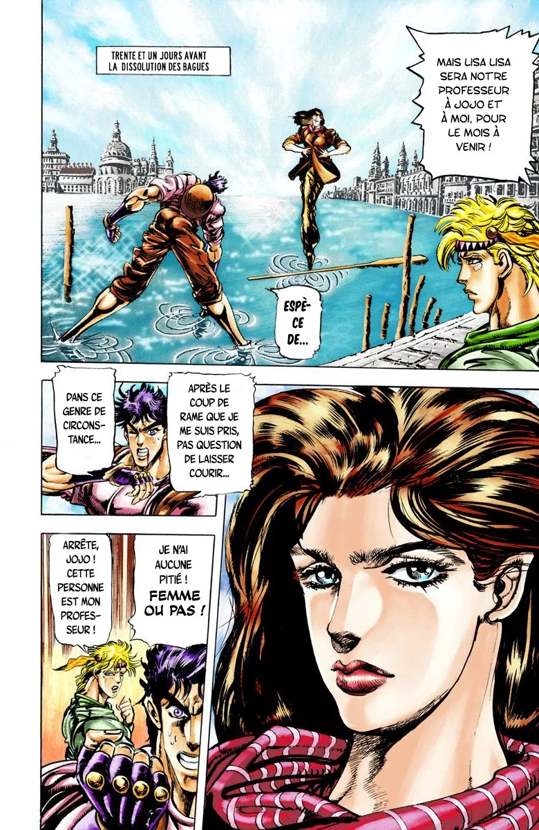 Read JoJo's Bizarre Adventure Part 2 Battle Tendency Official Colored FR Manga Online