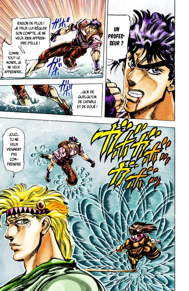 Read JoJo's Bizarre Adventure Part 2 Battle Tendency Official Colored FR Manga Online