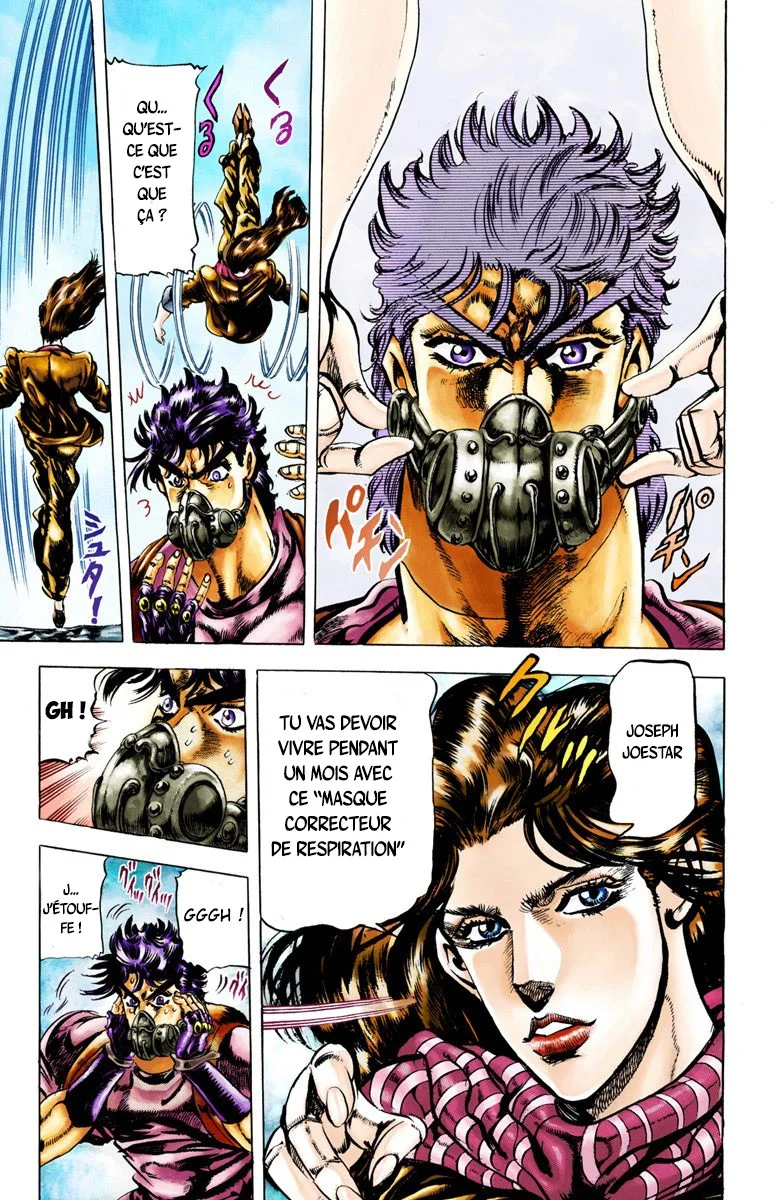 Read JoJo's Bizarre Adventure Part 2 Battle Tendency Official Colored FR Manga Online