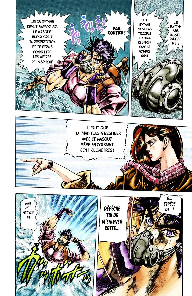 Read JoJo's Bizarre Adventure Part 2 Battle Tendency Official Colored FR Manga Online