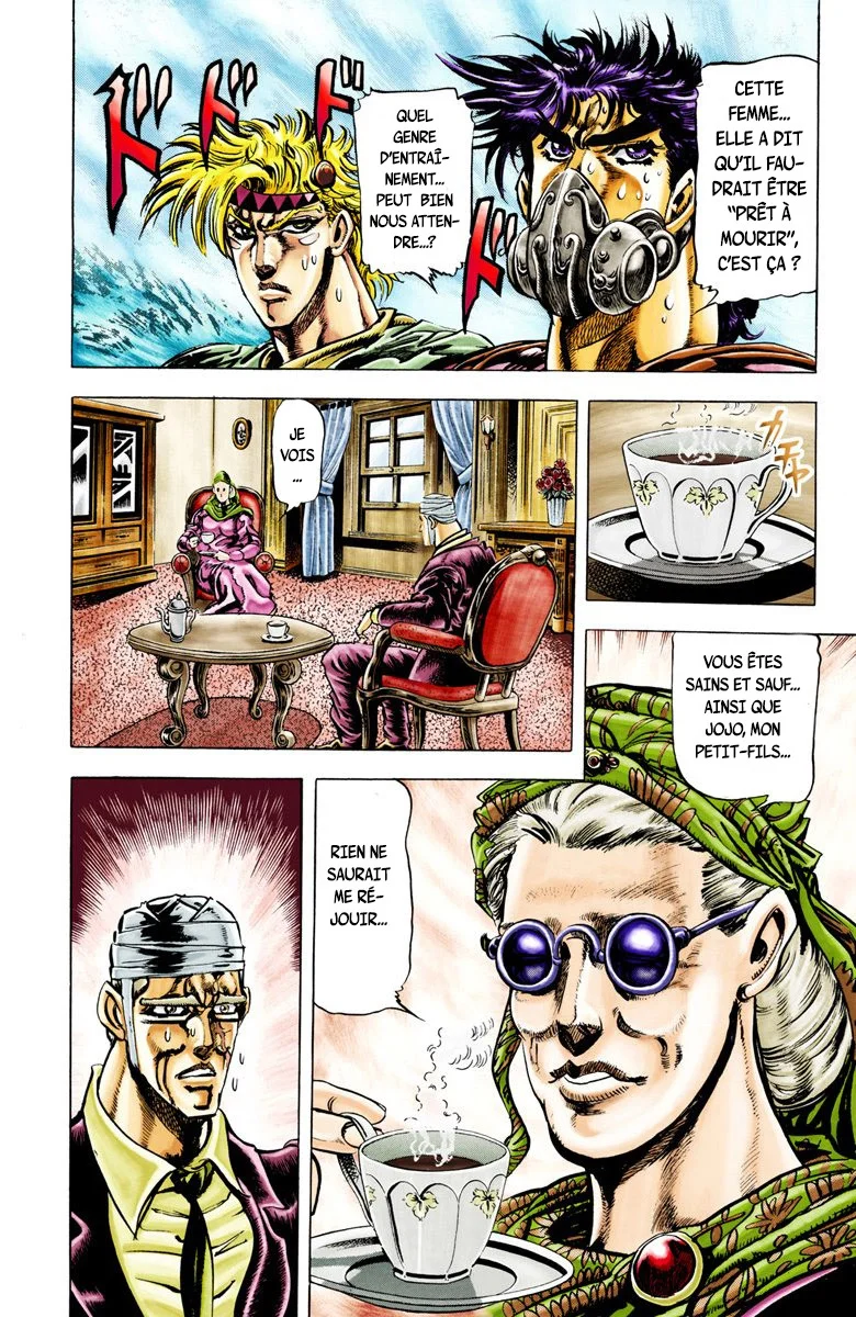 Read JoJo's Bizarre Adventure Part 2 Battle Tendency Official Colored FR Manga Online