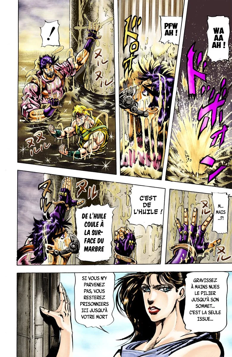 Read JoJo's Bizarre Adventure Part 2 Battle Tendency Official Colored FR Manga Online