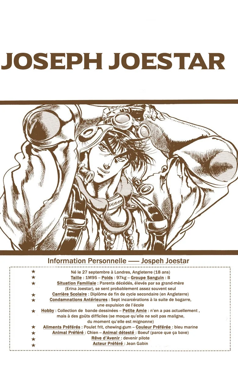Read JoJo's Bizarre Adventure Part 2 Battle Tendency Official Colored FR Manga Online