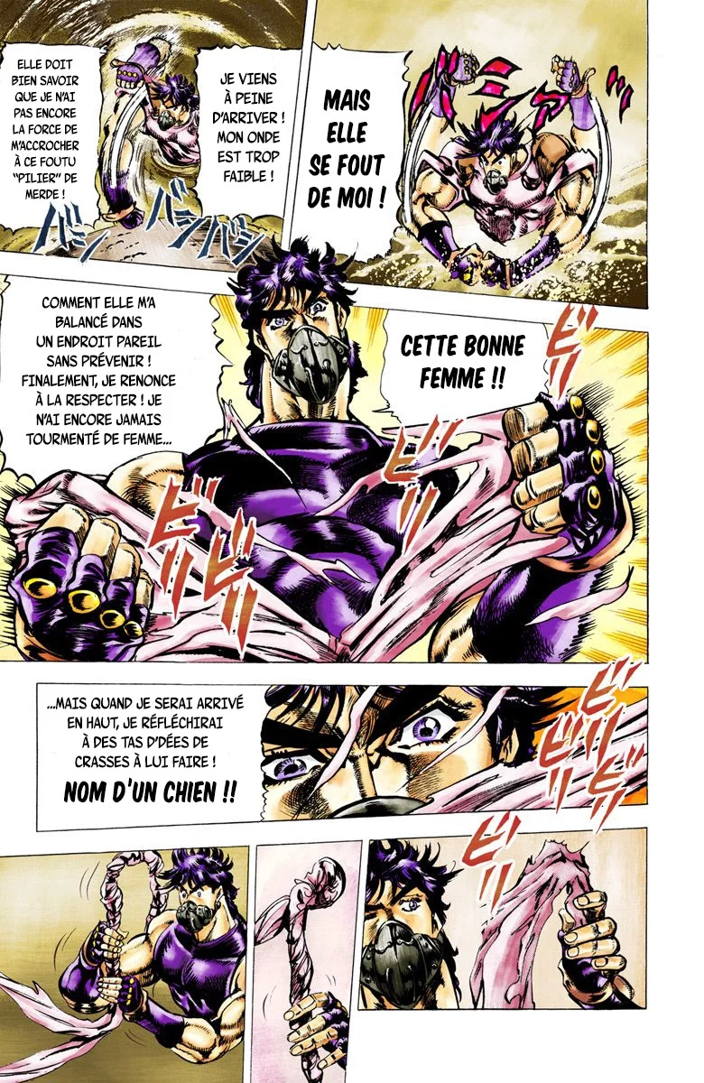 Read JoJo's Bizarre Adventure Part 2 Battle Tendency Official Colored FR Manga Online