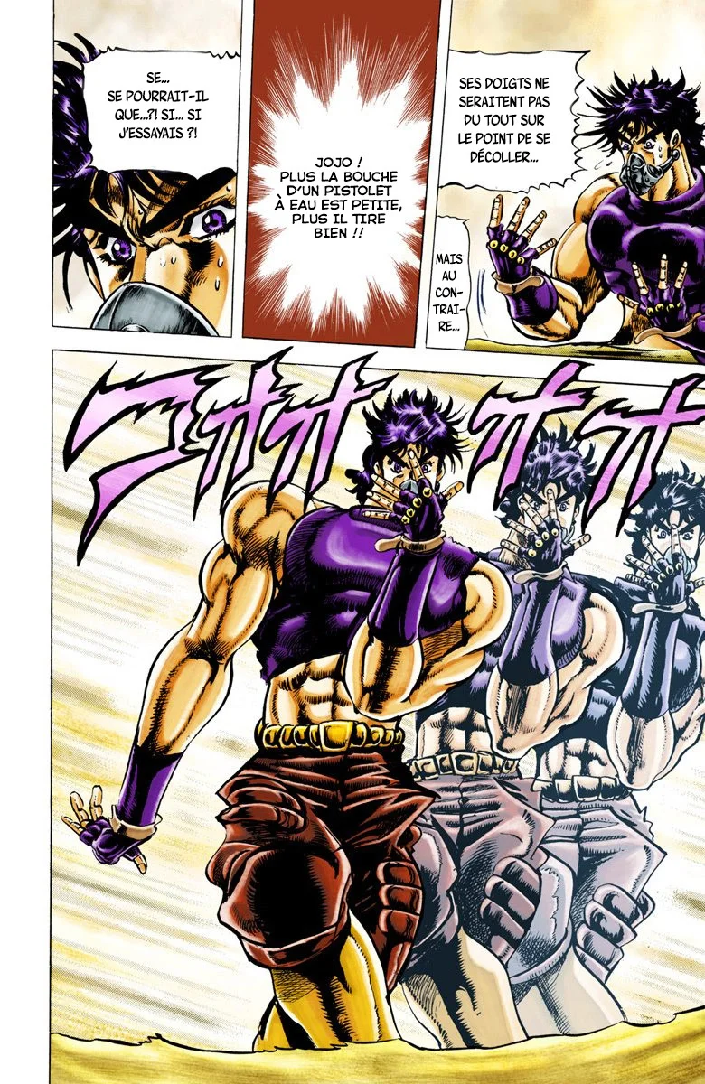 Read JoJo's Bizarre Adventure Part 2 Battle Tendency Official Colored FR Manga Online