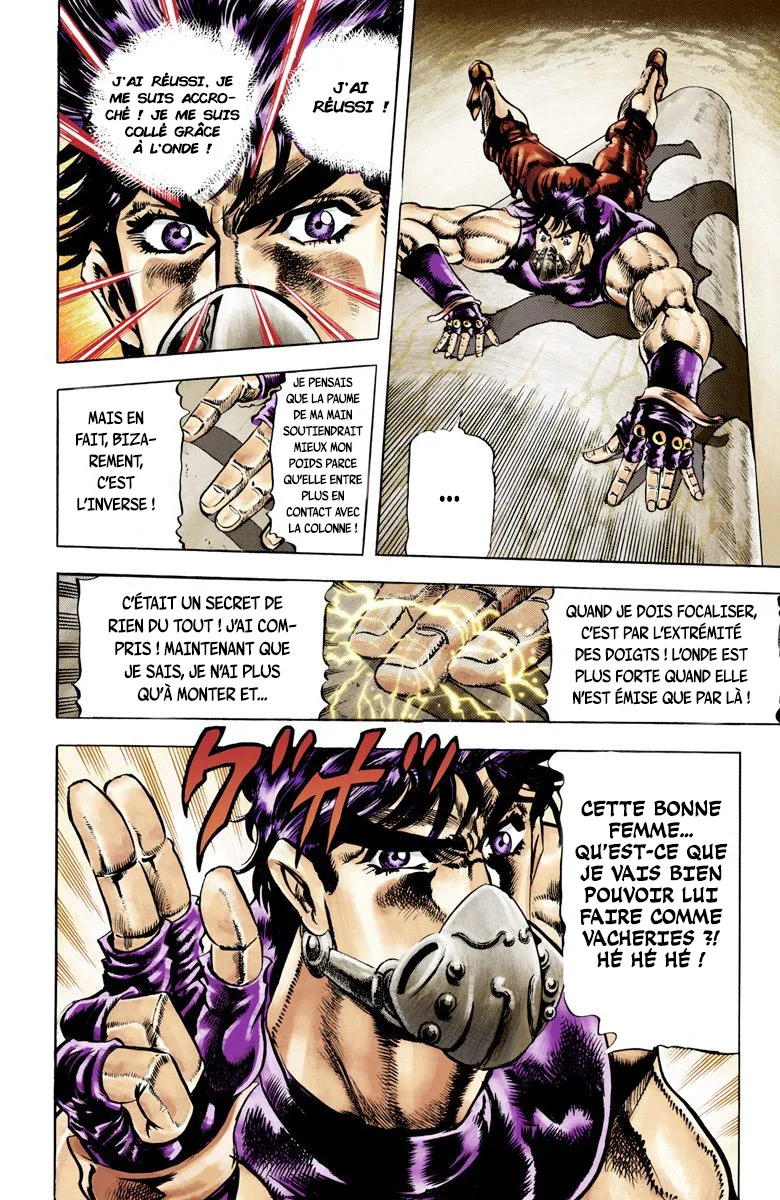 Read JoJo's Bizarre Adventure Part 2 Battle Tendency Official Colored FR Manga Online
