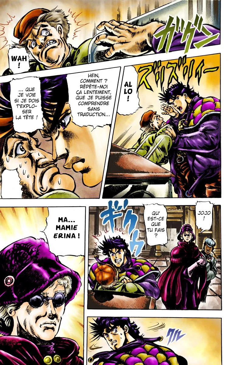 Read JoJo's Bizarre Adventure Part 2 Battle Tendency Official Colored FR Manga Online