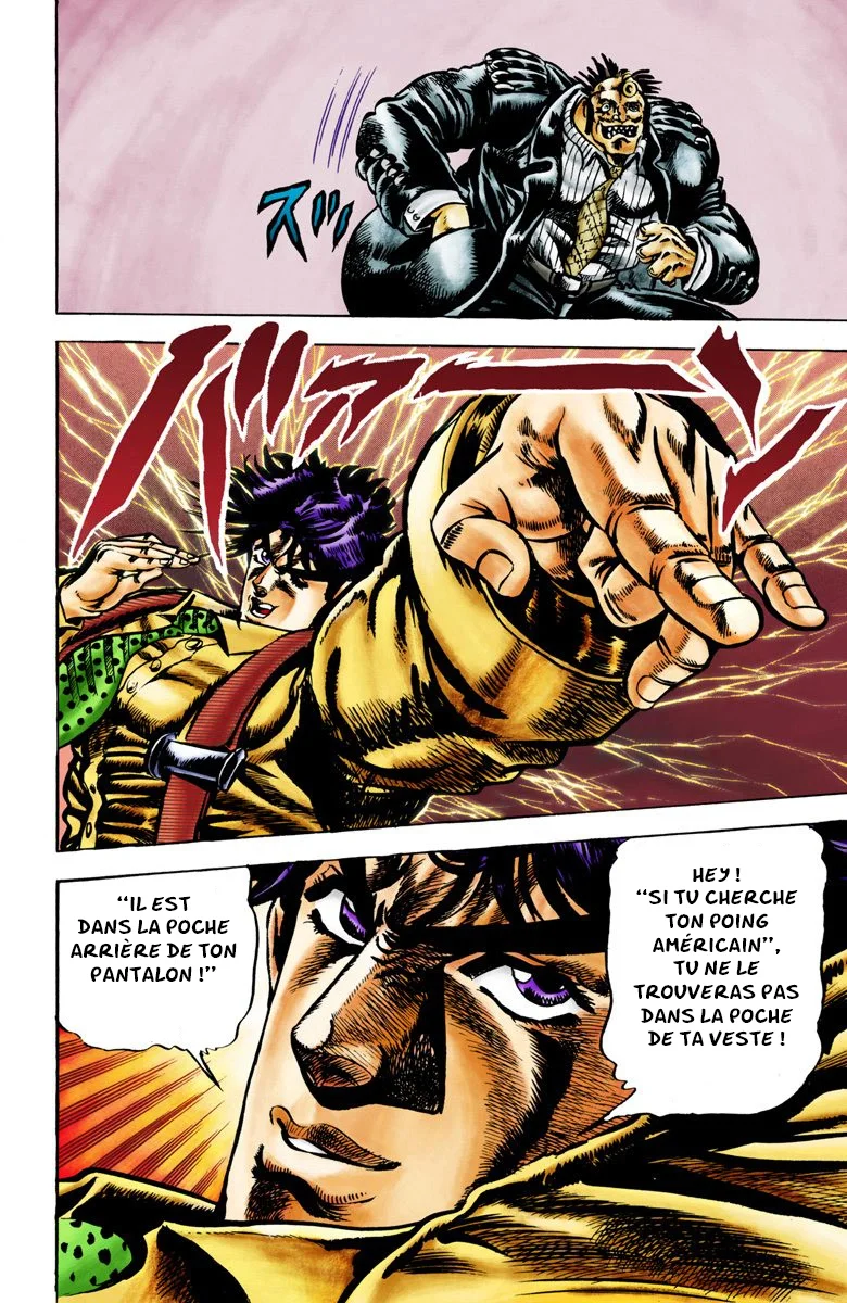 Read JoJo's Bizarre Adventure Part 2 Battle Tendency Official Colored FR Manga Online