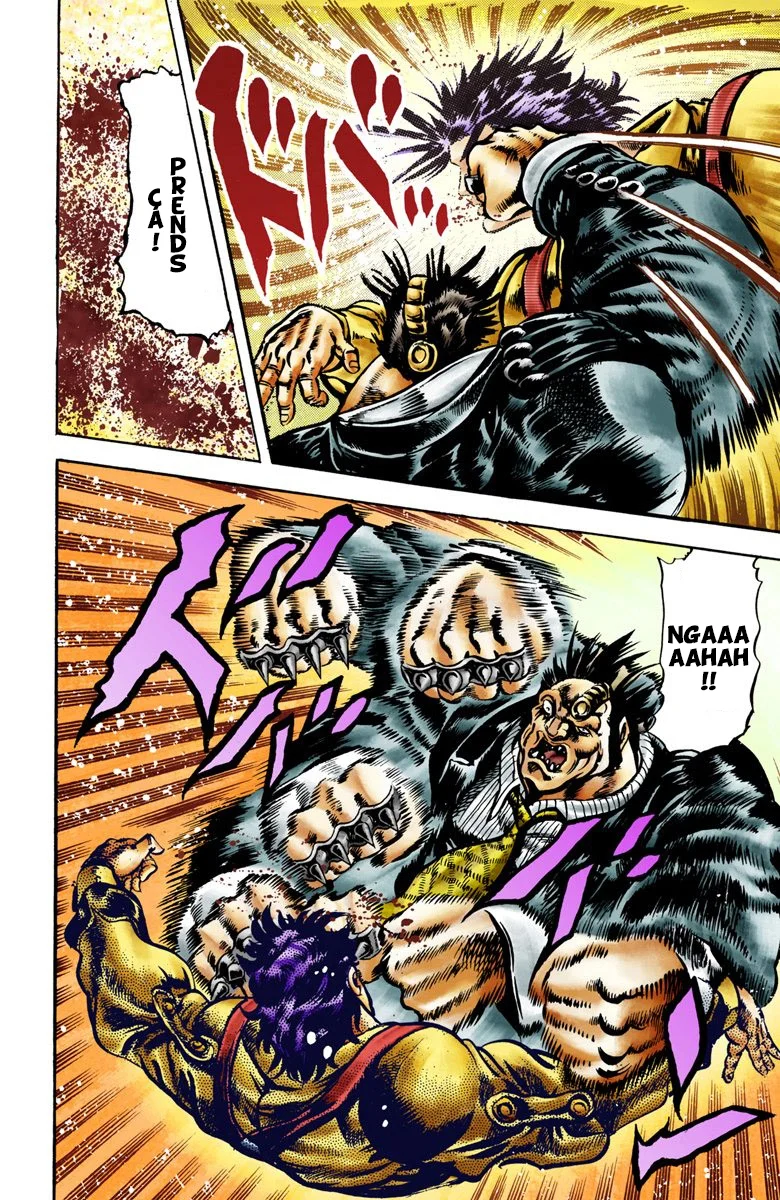 Read JoJo's Bizarre Adventure Part 2 Battle Tendency Official Colored FR Manga Online