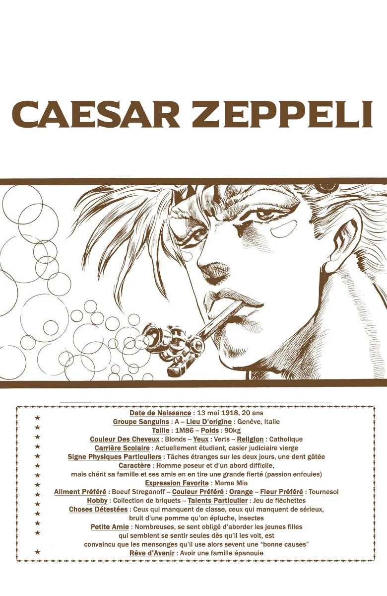 Read JoJo's Bizarre Adventure Part 2 Battle Tendency Official Colored FR Manga Online