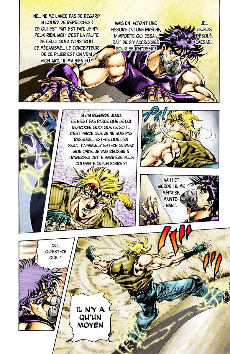 Read JoJo's Bizarre Adventure Part 2 Battle Tendency Official Colored FR Manga Online
