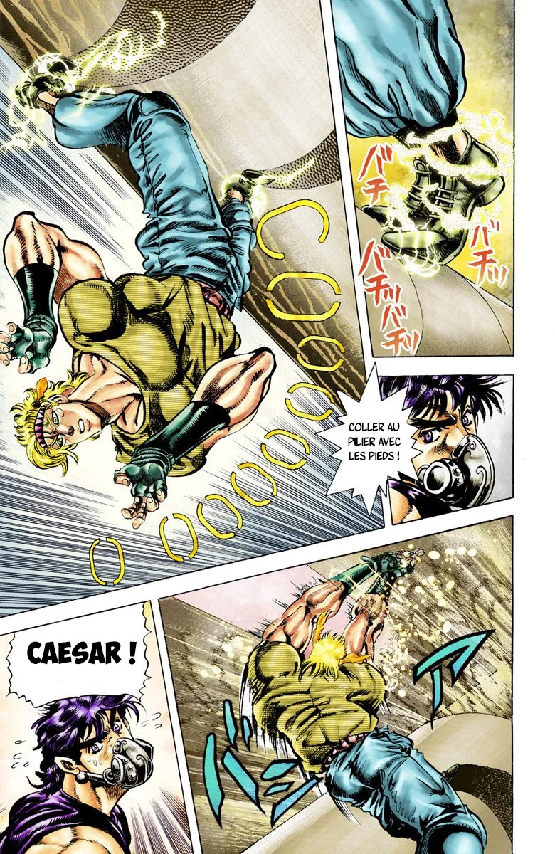 Read JoJo's Bizarre Adventure Part 2 Battle Tendency Official Colored FR Manga Online
