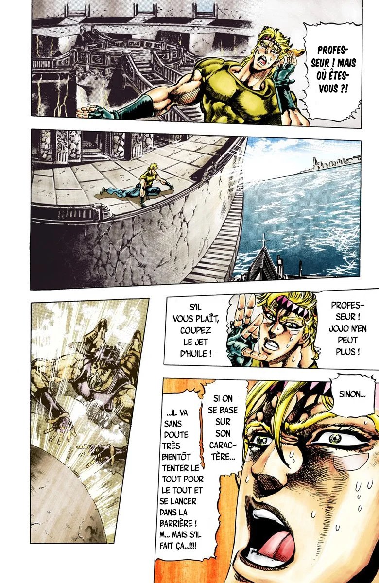 Read JoJo's Bizarre Adventure Part 2 Battle Tendency Official Colored FR Manga Online