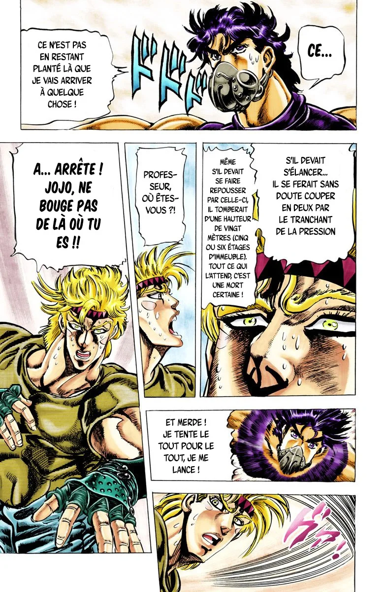Read JoJo's Bizarre Adventure Part 2 Battle Tendency Official Colored FR Manga Online
