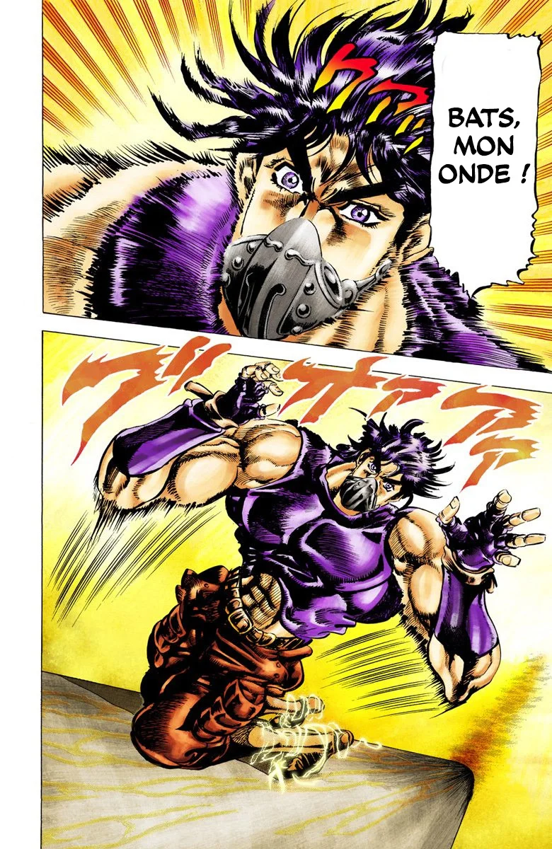 Read JoJo's Bizarre Adventure Part 2 Battle Tendency Official Colored FR Manga Online