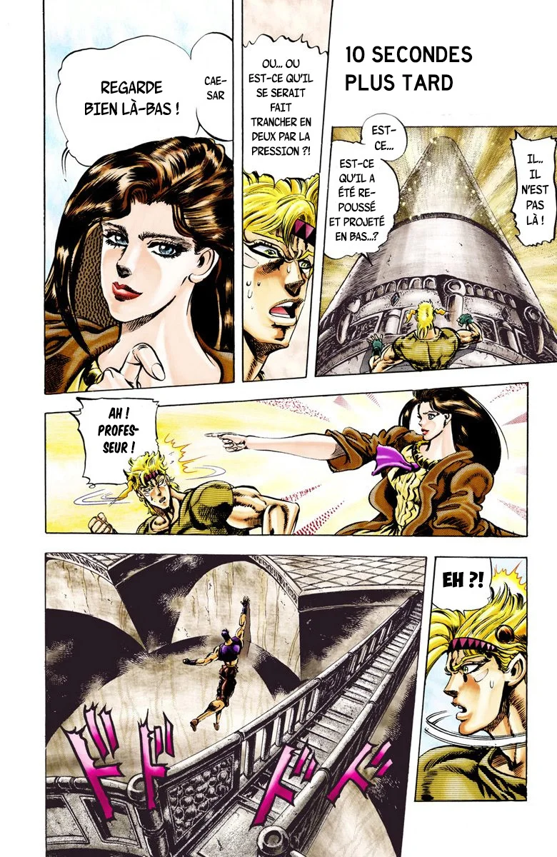 Read JoJo's Bizarre Adventure Part 2 Battle Tendency Official Colored FR Manga Online