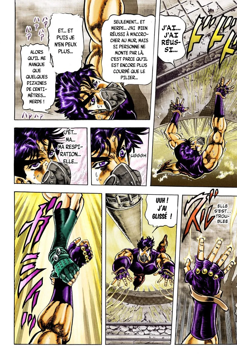Read JoJo's Bizarre Adventure Part 2 Battle Tendency Official Colored FR Manga Online