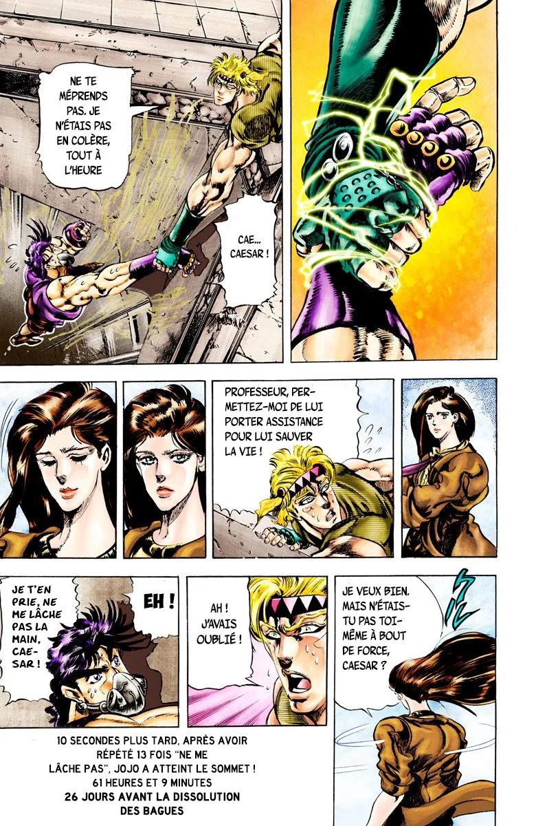 Read JoJo's Bizarre Adventure Part 2 Battle Tendency Official Colored FR Manga Online