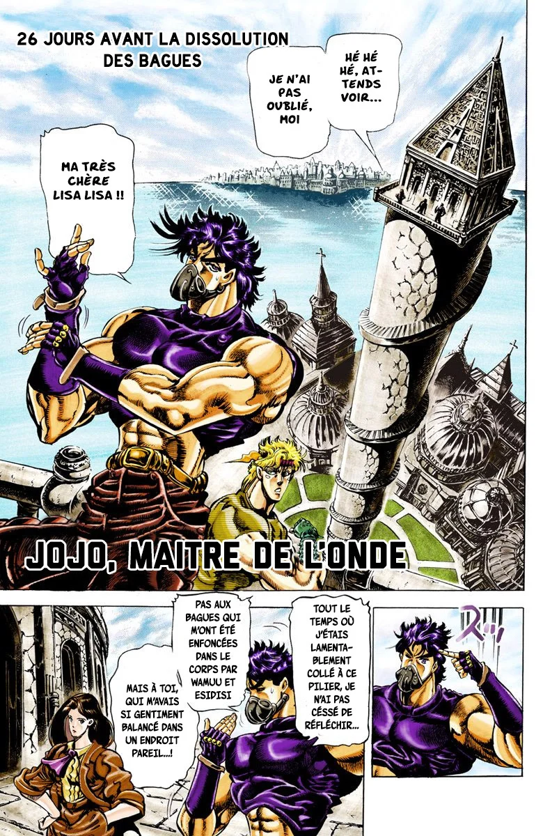 Read JoJo's Bizarre Adventure Part 2 Battle Tendency Official Colored FR Manga Online