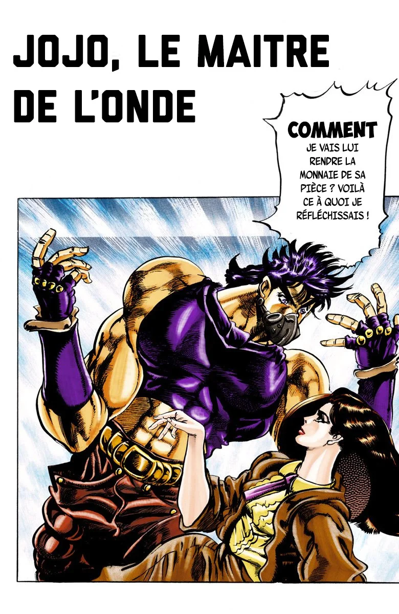 Read JoJo's Bizarre Adventure Part 2 Battle Tendency Official Colored FR Manga Online