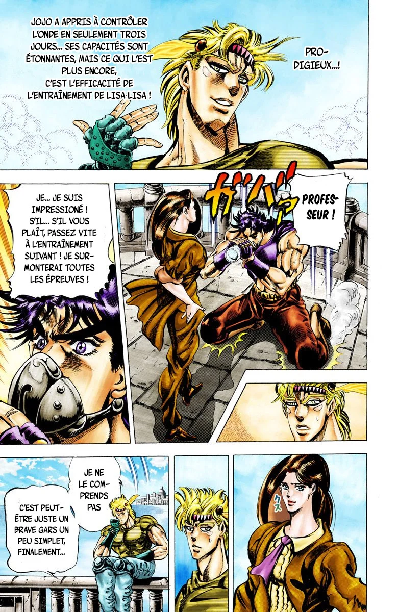 Read JoJo's Bizarre Adventure Part 2 Battle Tendency Official Colored FR Manga Online