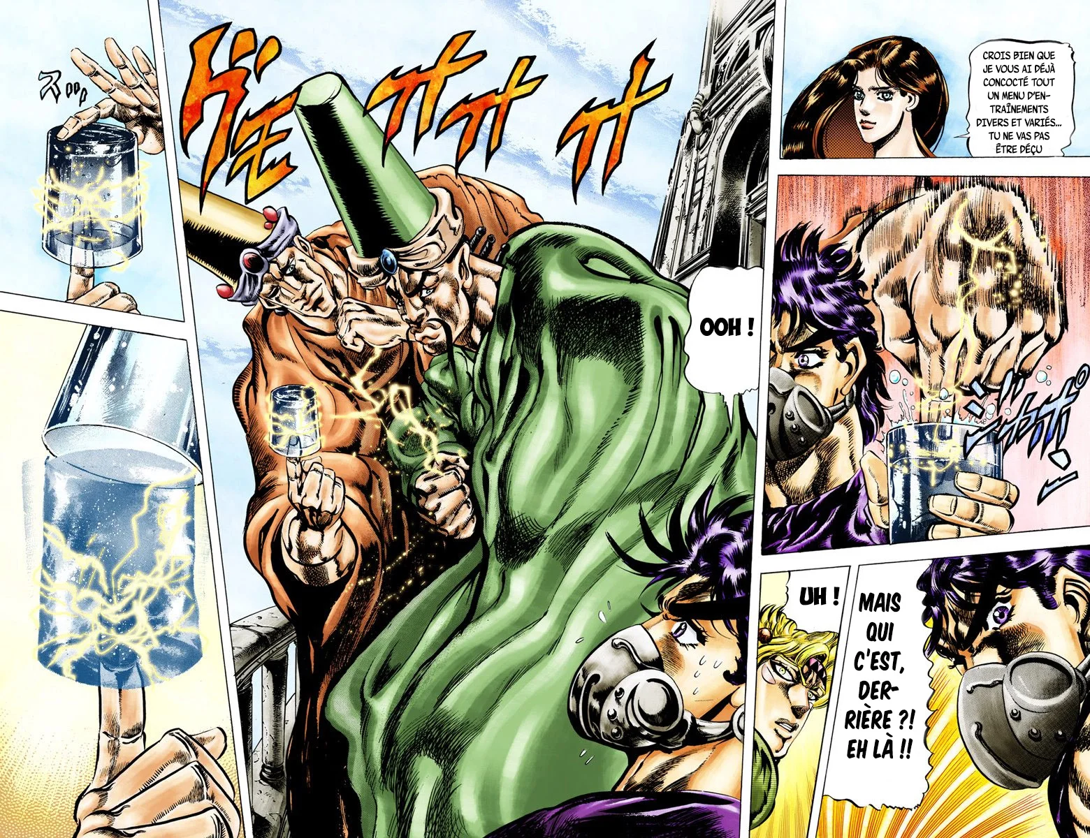 Read JoJo's Bizarre Adventure Part 2 Battle Tendency Official Colored FR Manga Online