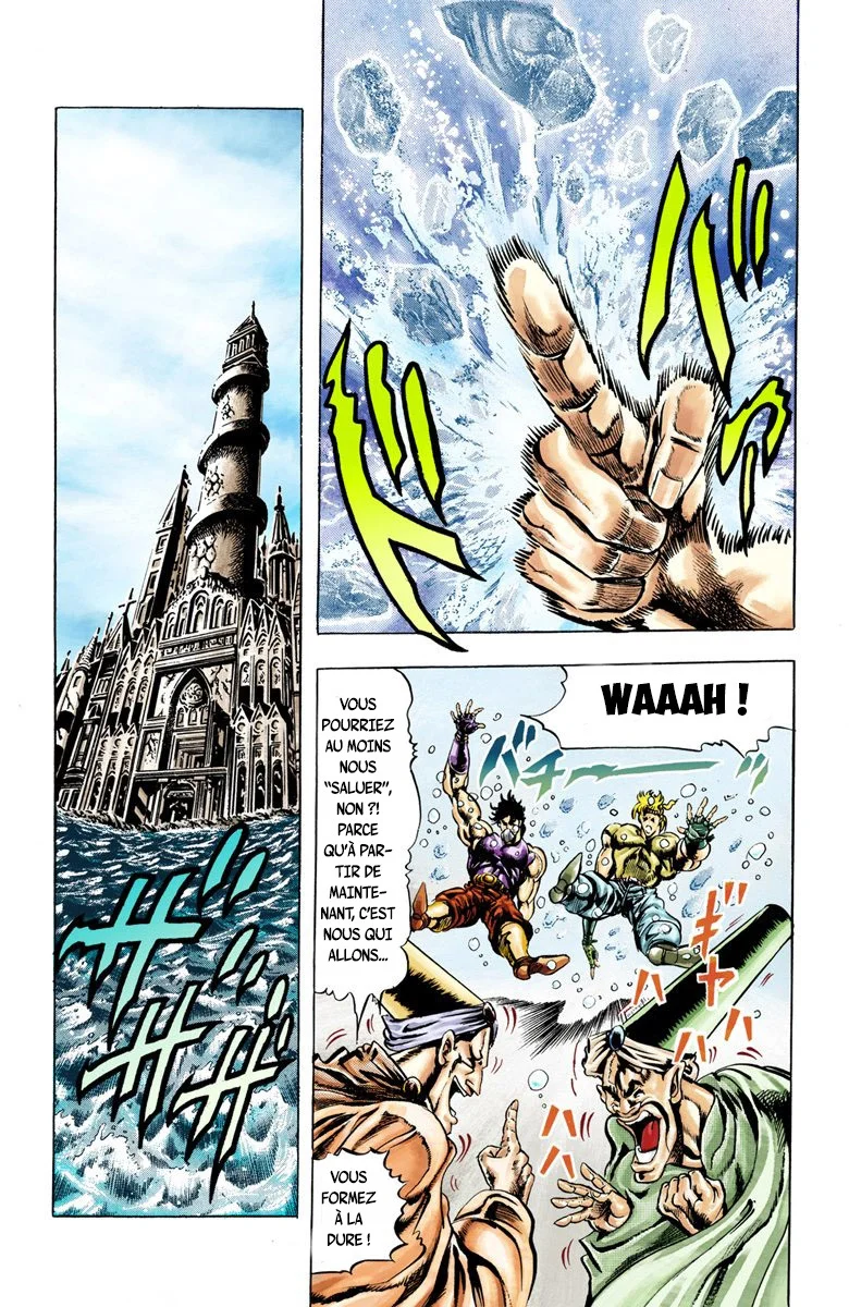 Read JoJo's Bizarre Adventure Part 2 Battle Tendency Official Colored FR Manga Online