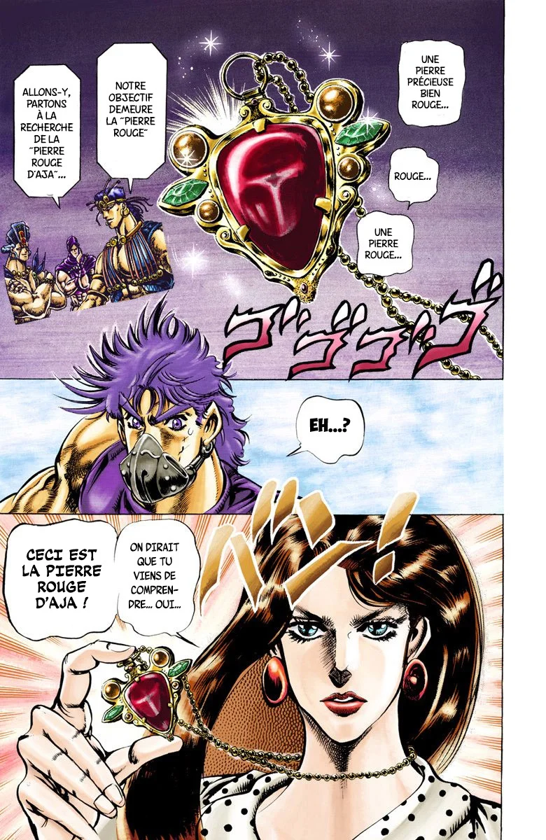Read JoJo's Bizarre Adventure Part 2 Battle Tendency Official Colored FR Manga Online