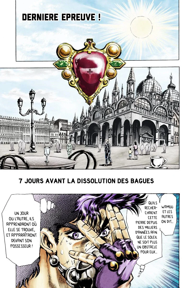Read JoJo's Bizarre Adventure Part 2 Battle Tendency Official Colored FR Manga Online