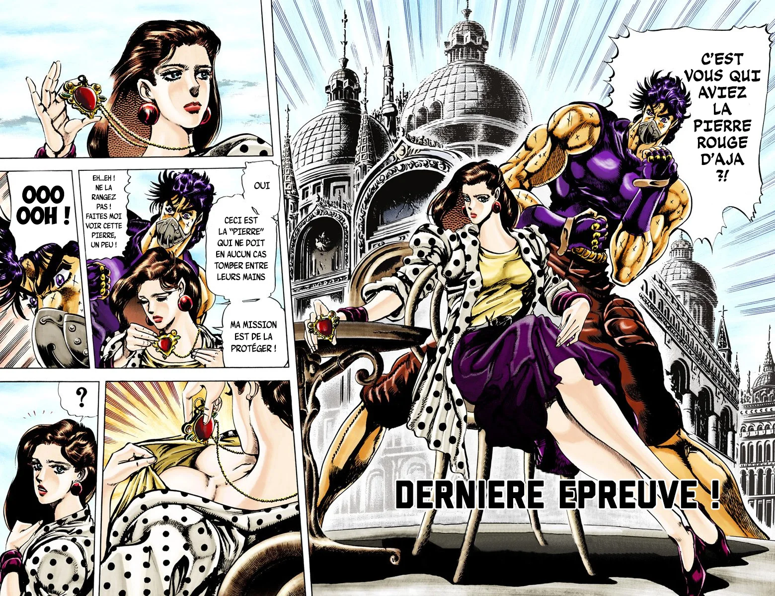 Read JoJo's Bizarre Adventure Part 2 Battle Tendency Official Colored FR Manga Online