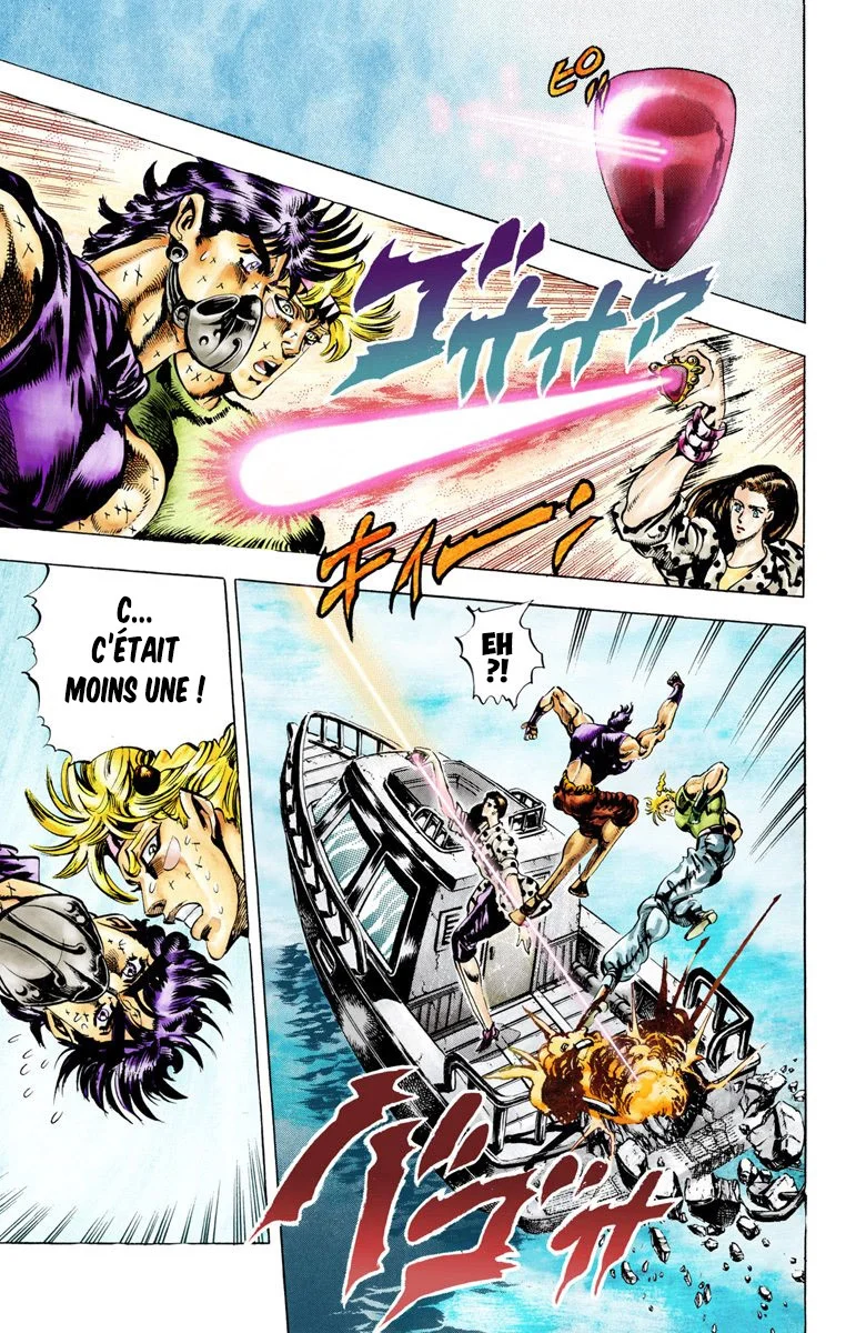 Read JoJo's Bizarre Adventure Part 2 Battle Tendency Official Colored FR Manga Online