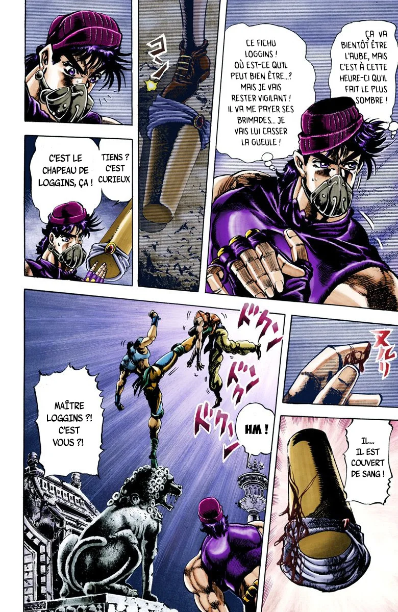 Read JoJo's Bizarre Adventure Part 2 Battle Tendency Official Colored FR Manga Online