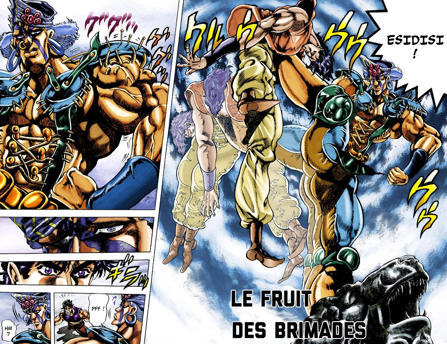 Read JoJo's Bizarre Adventure Part 2 Battle Tendency Official Colored FR Manga Online