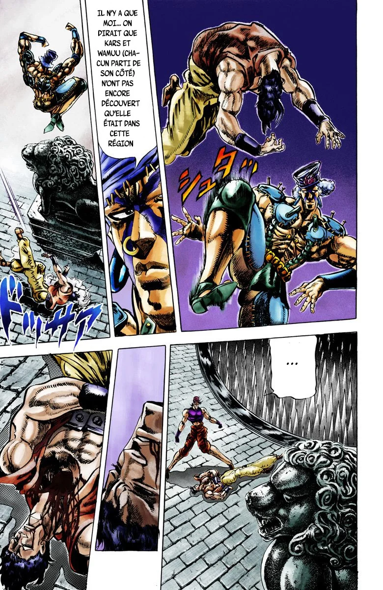 Read JoJo's Bizarre Adventure Part 2 Battle Tendency Official Colored FR Manga Online